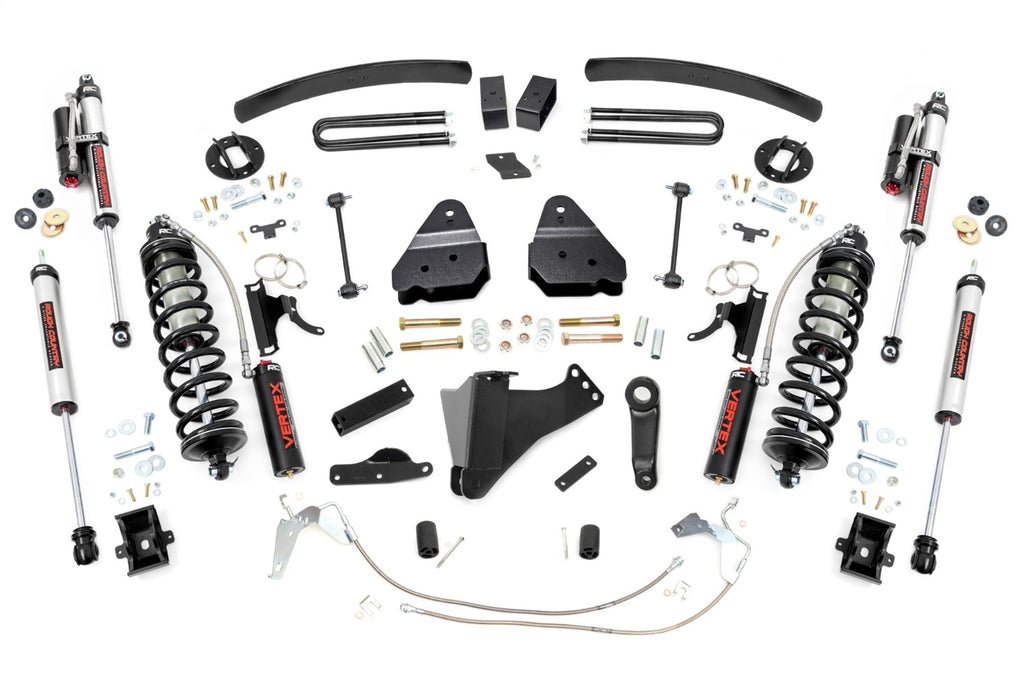 Rough Country 59459 Coilover Conversion Lift Kit for Select Ford F-250 Super Duty, Ford F-350 Super Duty
