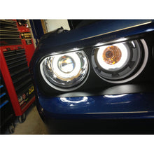 Load image into Gallery viewer, 2008-2014-Dodge-Challenger-Projector-Headlights-W-Halo-Black-(Ccfl)