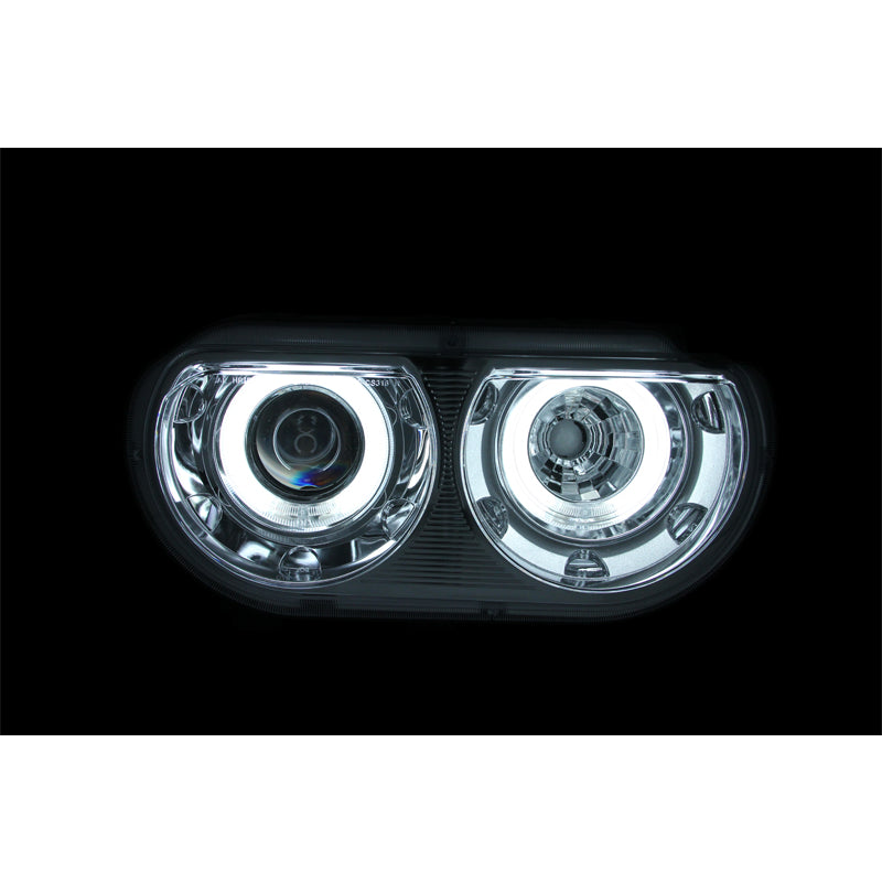 2008-2014-Dodge-Challenger-Projector-Headlights-W-Halo-Chrome-(Ccfl)