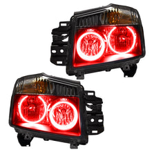 Load image into Gallery viewer, 2008-2015-Nissan-Titan-Pre-Assembled-Led-Halo-Headlights