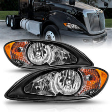 Load image into Gallery viewer, 2008-2016-International-Prostar-Crystal-Headlights-Black-Housing-(Oe-Replacement)
