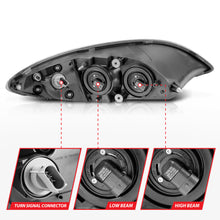 Load image into Gallery viewer, 2008-2016-International-Prostar-Crystal-Headlights-Chrome-Housing