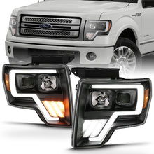 Load image into Gallery viewer, 2009-2013-Ford-F-150-Projector-Light-Bar-G4-Switchback-H.L.Black-Amber
