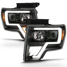 Load image into Gallery viewer, 2009-2013-Ford-F-150-Projector-Light-Bar-G4-Switchback-H.L.Black-Amber