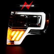 Load image into Gallery viewer, 2009-2014-Ford-F-150-Projector-Headlight-Chrome-Amber