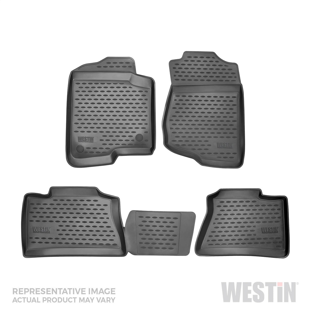 2009-2017-Toyota-4Runner-Profile-Floor-Liners-4Pc---Black