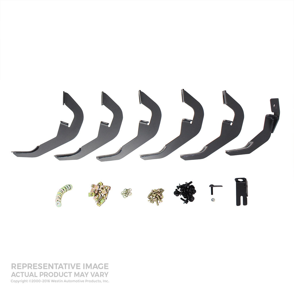 2009-2018-DodgeRam-1500-Crew-Cab-Pro-Traxx-6-Oval-Nerf-Step-Bars---Black