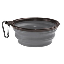 Load image into Gallery viewer, KUMA 200-KM-CSB-GB Collapsible Silicone Bowl (1L) - Grey/Black