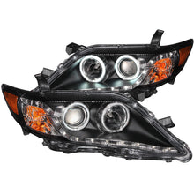 Load image into Gallery viewer, 2010-2011-Toyota-Camry-Projector-Headlights-W-Halo-Black-(Ccfl)