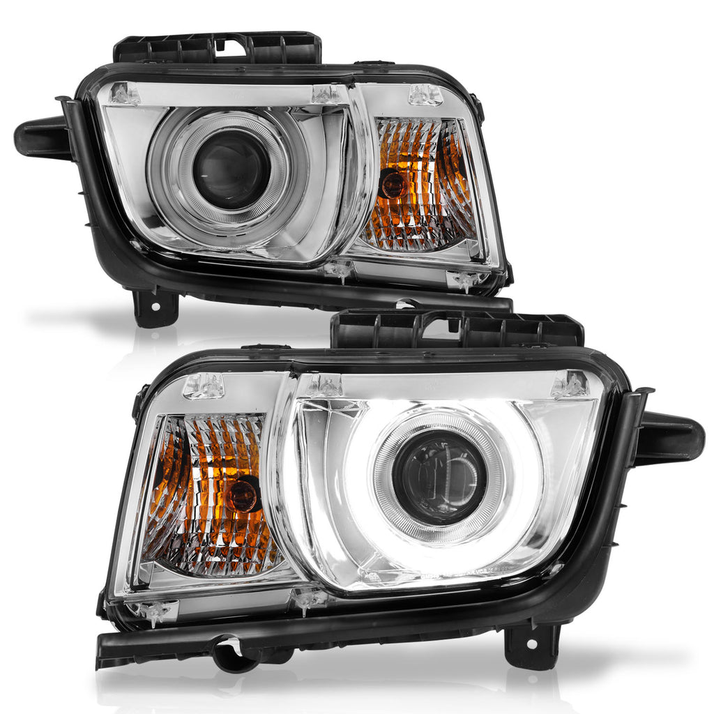 2010-2013-Chevrolet-Camaro-Projector-Headlights-W-Halo-Chrome-(Ccfl)