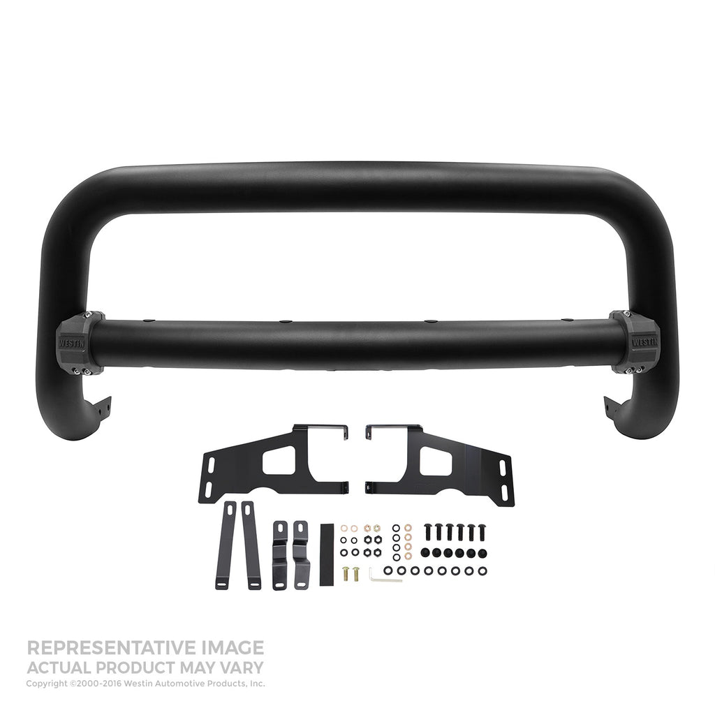2010-2018-Ram-25003500-Contour-3.5In-Bull-Bar---Textured-Black