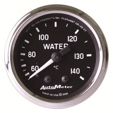 Load image into Gallery viewer, AutoMeter 201007 GAUGE, WATER TEMP, 2 1/16", 60-140?C, MECHANICAL, COBRA