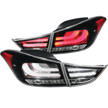 Load image into Gallery viewer, 2011-2013-Hyundai-Elantra-Led-Taillights-Black-4Pc