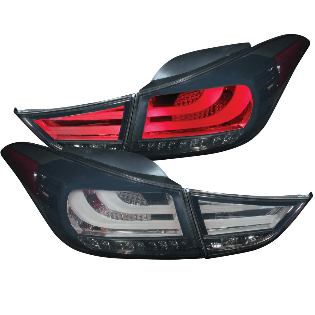 2011-2013-Hyundai-Elantra-Led-Taillights-Smoke-4Pc