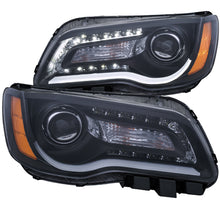 Load image into Gallery viewer, 2011-2014-Chrysler-300-Projector-Headlights-W-Plank-Style-Design-Black