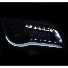 Load image into Gallery viewer, 2011-2014-Chrysler-300-Projector-Headlights-W-Plank-Style-Design-Black