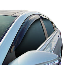 Load image into Gallery viewer, 2011-2014-Hyundai-Sonata-Wade-Slim-Wind-Deflector-4Pc---Smoke