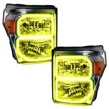 Load image into Gallery viewer, 2011-2016-Ford-F-250350-Superduty-Led-Halo-Headlights---(Chrome-Housing)