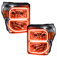 Load image into Gallery viewer, 2011-2016-Ford-F-250350-Superduty-Led-Halo-Headlights---(Chrome-Housing)
