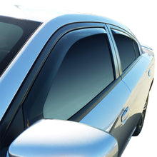 Load image into Gallery viewer, 2011-2018-Dodge-Charger-Wade-In-Channel-Wind-Deflector-4Pc---Smoke