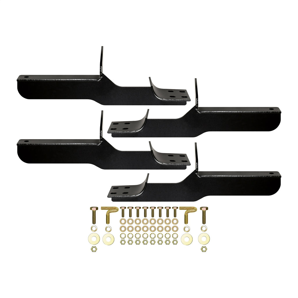 2011-2018-DodgeJeep-Durango-Premier-Oval-Nerf-Step-Bar-Mount-Kit---Black