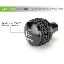 Load image into Gallery viewer, 2011-2018-Jeep-Jk-6-Speed-Shift-Knob-Black