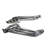 BBK 18560 2011-23 MUSTANG GT 5.0 1-7/8 LONG TUBE EXHAUST HEADERS (POLISHED SILVER CERAMIC)