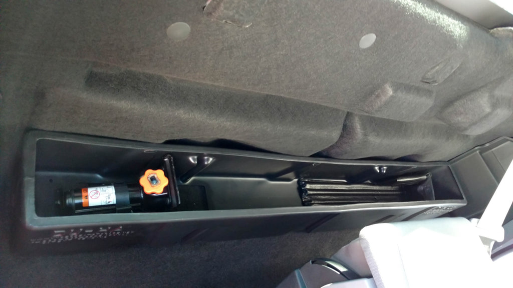 DU-HA 20114 DÜHA 20114 Behind-the-Seat Storage / Gun Case - Black for Select Ford F-150