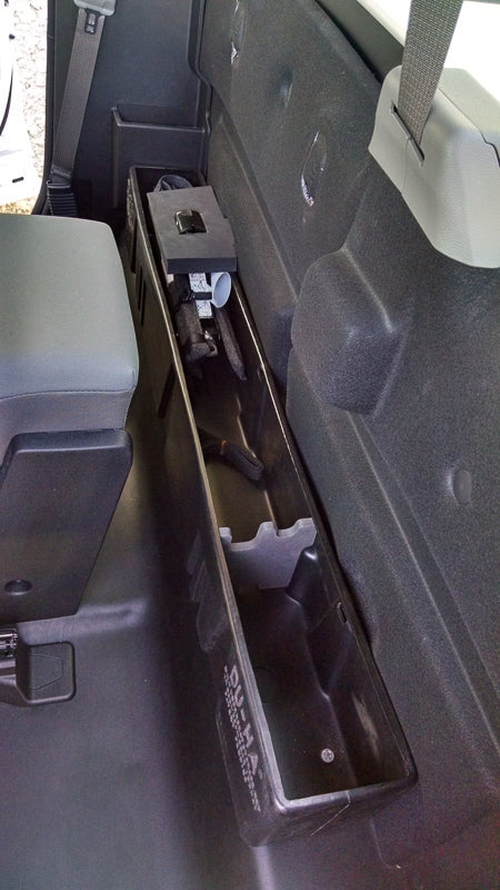 DU-HA 20114 DÜHA 20114 Behind-the-Seat Storage / Gun Case - Black for Select Ford F-150