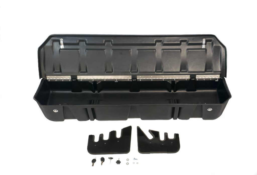 DU-HA 20116 DÜHA 20116 Lockbox Underseat Storage / Gun Case - Black for Select Ford F-150, Ford F-250 Super Duty, Ford F-350 Super Duty, Ford F-450 Super Duty, Ford F-550 Super Duty