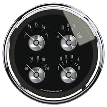 Load image into Gallery viewer, AutoMeter 2011 GAUGE, QUAD, 5", 240OE-33OF, ELEC, PRESTIGE BLK. DIAMOND