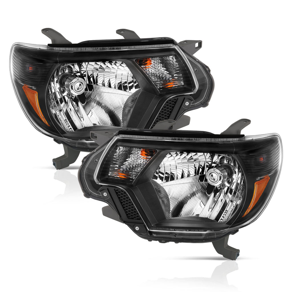 2012-2015-Toyota-Tacoma-Crystal-Headlights-Black