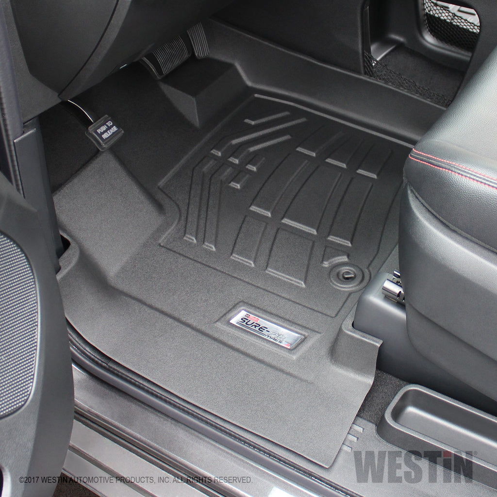 2012-2017-DodgeChryslerVolkswagen-Grand-Caravan-Wade-Sure-Fit-Floor-Liners-Front---Black