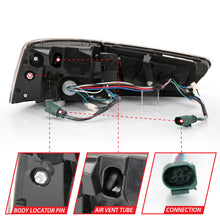 Load image into Gallery viewer, 2012-2018-Audi-A6-Led-Taillight-Black-Housing-RedClear-Lens-4-Pcs-(Sequential-Signal)