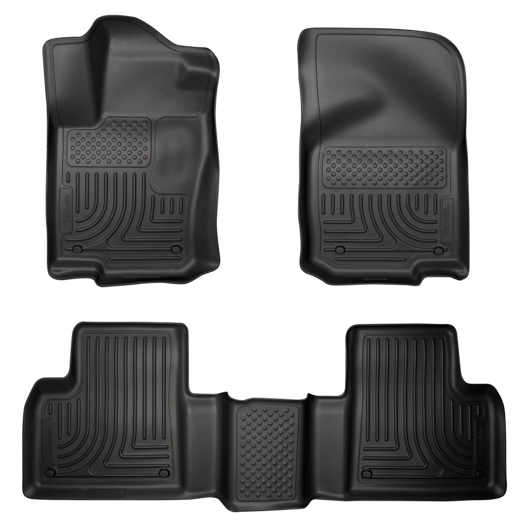 2012-Mercedes-Ml350-Weatherbeater-Combo-Black-Floor-Liners