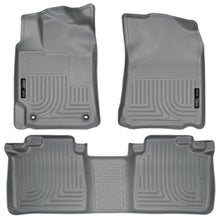 Load image into Gallery viewer, 2012-Toyota-Camry-Weatherbeater-Combo-Gray-Floor-Liners