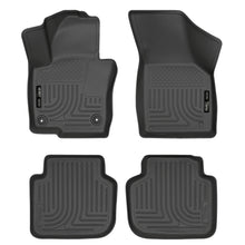 Load image into Gallery viewer, 2012-Volkswagen-Passat-Weatherbeater-Combo-Black-Floor-Liners