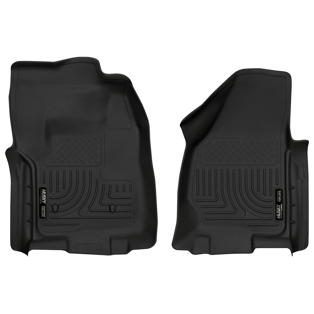 2012.5-Ford-SuperdutyF-250F-350-Regular-Cab-Weatherbeater-Black-Floor-Liners