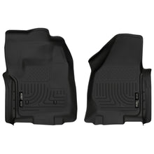 Load image into Gallery viewer, 2012.5-Ford-SuperdutyF-250F-350-Regular-Cab-Weatherbeater-Black-Floor-Liners