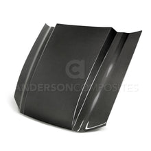 Load image into Gallery viewer, 2013-2014-Ford-Mustang-Type-Cj-Carbon-Fiber-Cowl-Hood