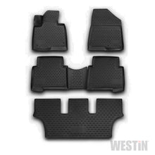 Load image into Gallery viewer, 2013-2017-Hyundai-Santa-Fe-7-Passenger-Profile-Floor-Liners-5Pc---Black