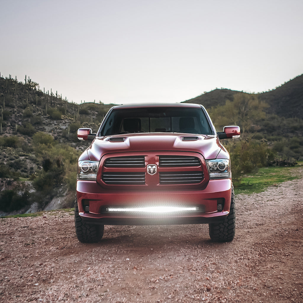 2013-2018-Dodge-Ram-1500-Bumper-Mount-Fits-40-Inch-Sr-Series-Light-Bar