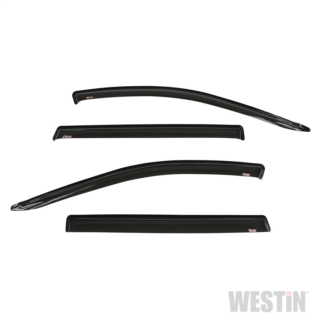 2013-2018-Nissan-Pathfinder-Wade-Slim-Wind-Deflector-4Pc---Smoke
