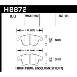 Hawk Performance HB872Y.760 LTS Disc Brake Pad