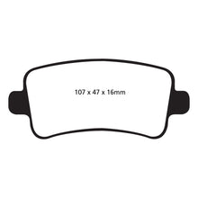 Load image into Gallery viewer, 2013-Chevy-Impala-2.4L-Redstuff-Rear-Brake-Pads