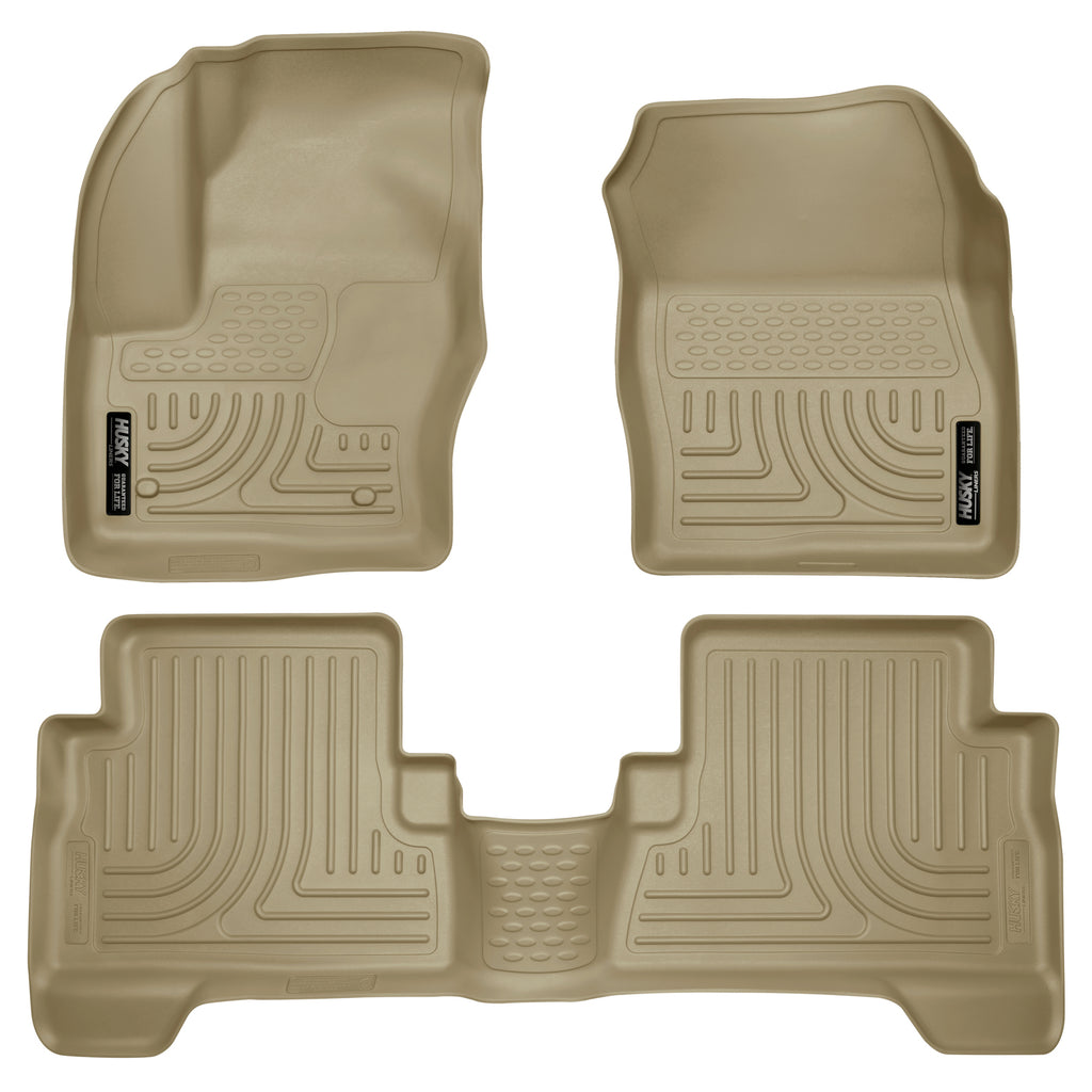 2013-Ford-Escape-Weatherbeater-Combo-Tan-Floor-Liners