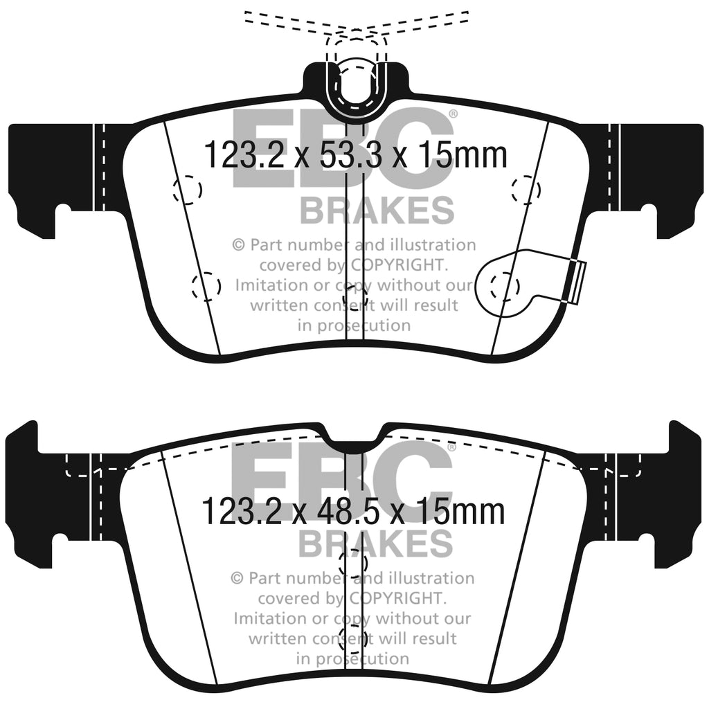 2013-Lincoln-Mkz-2.0L-Hybrid-Ultimax2-Rear-Brake-Pads