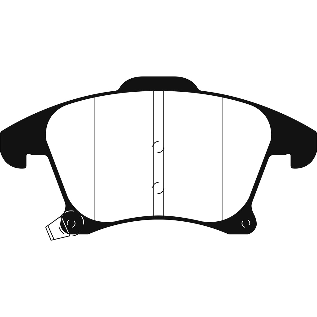 2013-Lincoln-Mkz-2.0L-Hybrid-Greenstuff-Front-Brake-Pads