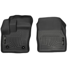 Load image into Gallery viewer, 2014-2015-Ford-Transit-Connect-Weatherbeater-Front-Black-Floor-Liners