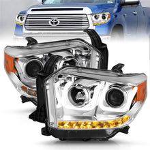 Load image into Gallery viewer, 2014-2015-Toyota-Tundra-Projector-Headlights-W-U-Bar-Chrome-W-Drl